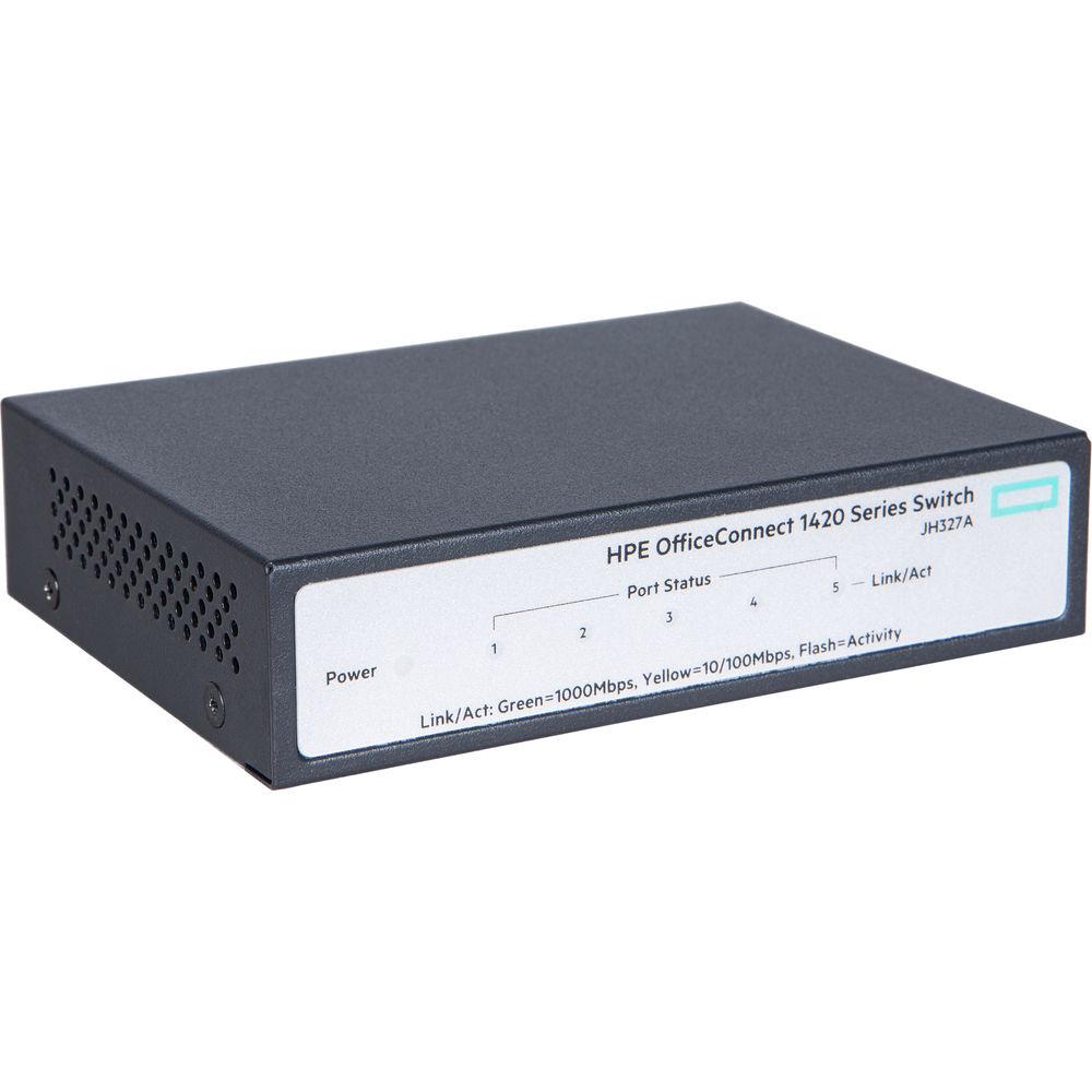 HP OfficeConnect 1420 5-Port Gigabit Unmanaged Switch