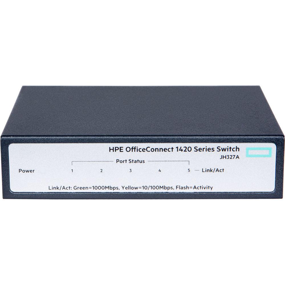 HP OfficeConnect 1420 5-Port Gigabit Unmanaged Switch