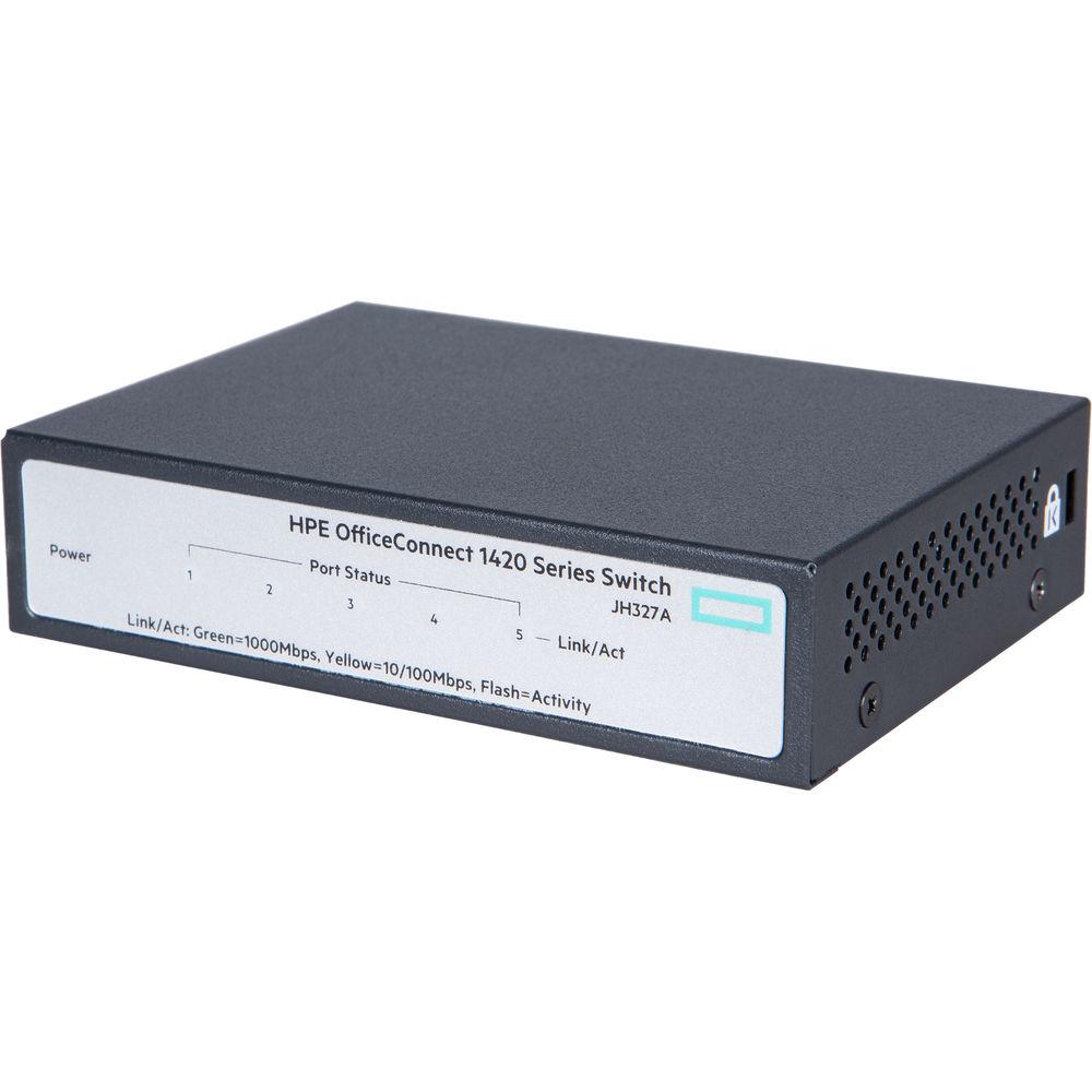 HP OfficeConnect 1420 5-Port Gigabit Unmanaged Switch