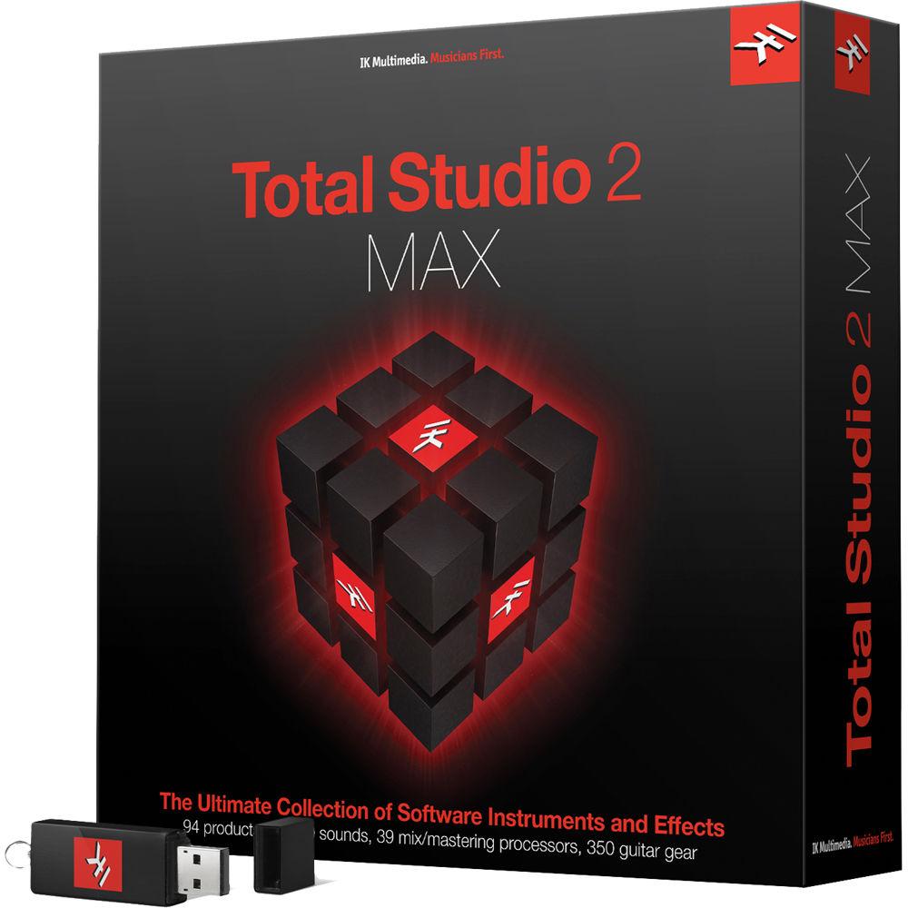 IK Multimedia Total Studio Bundle 2 MAX - Software for Audio Production, Mixing & Mastering