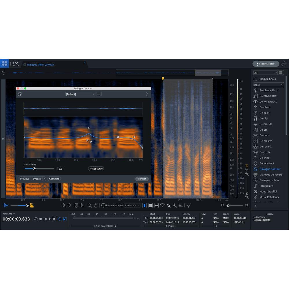 iZotope RX 7 Advanced - Audio Restoration and Enhancement Software