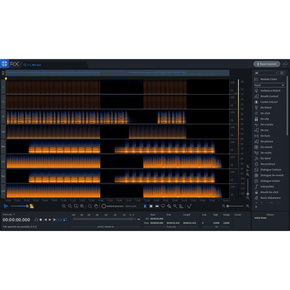iZotope RX 7 Advanced - Audio Restoration and Enhancement Software