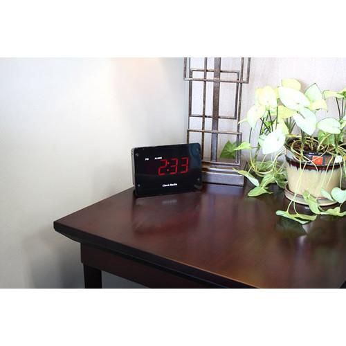 KJB Security Products Zone Shield Clock Radio with 4K UHD Covert Camera & DVR