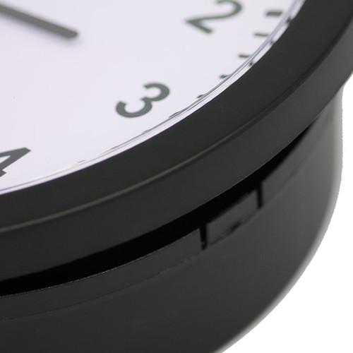 KJB Security Products Zone Shield Wall Clock with 4K UHD Covert Camera & DVR