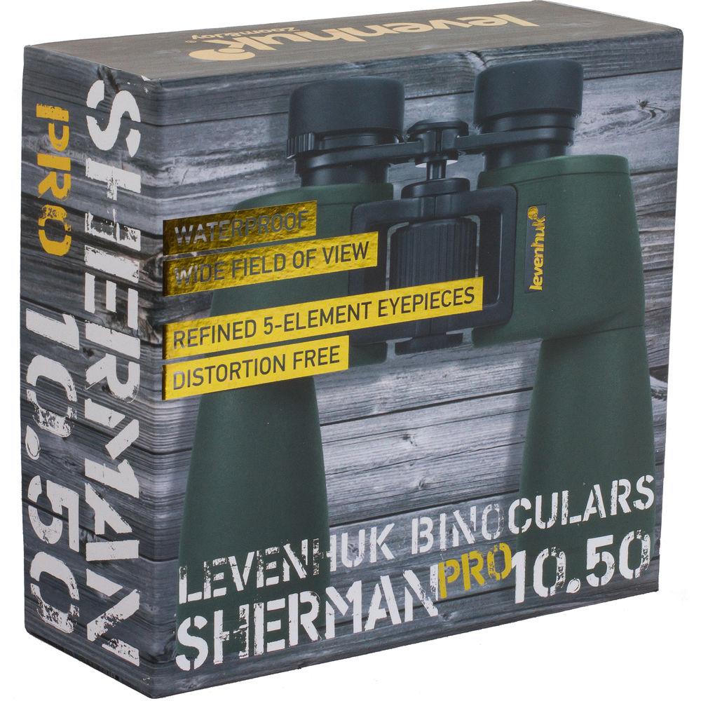 Levenhuk 10x50 Sherman PRO Binocular