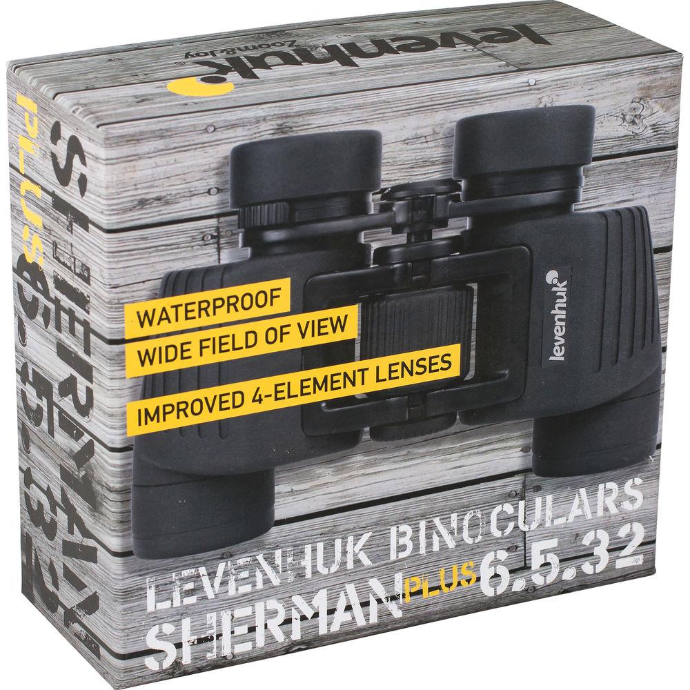 Levenhuk 6.5x32 Sherman PLUS Binocular