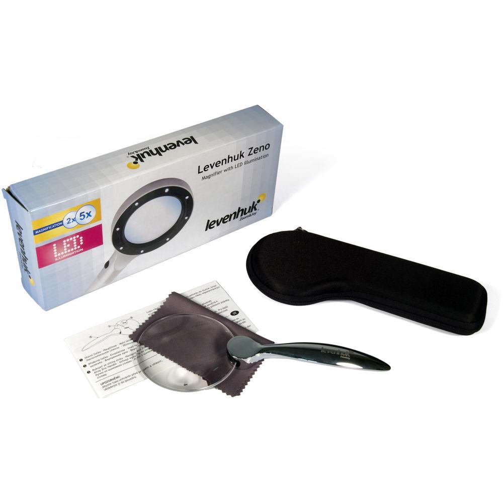 Levenhuk Zeno 100 Handheld 2.5x and 5x Magnifier
