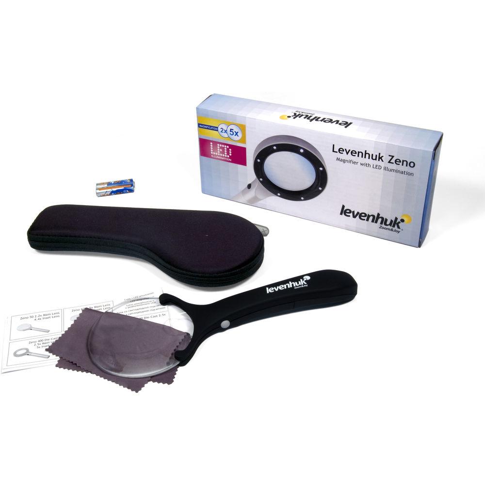 Levenhuk Zeno 60 Handheld 2.5x and 5x Magnifier