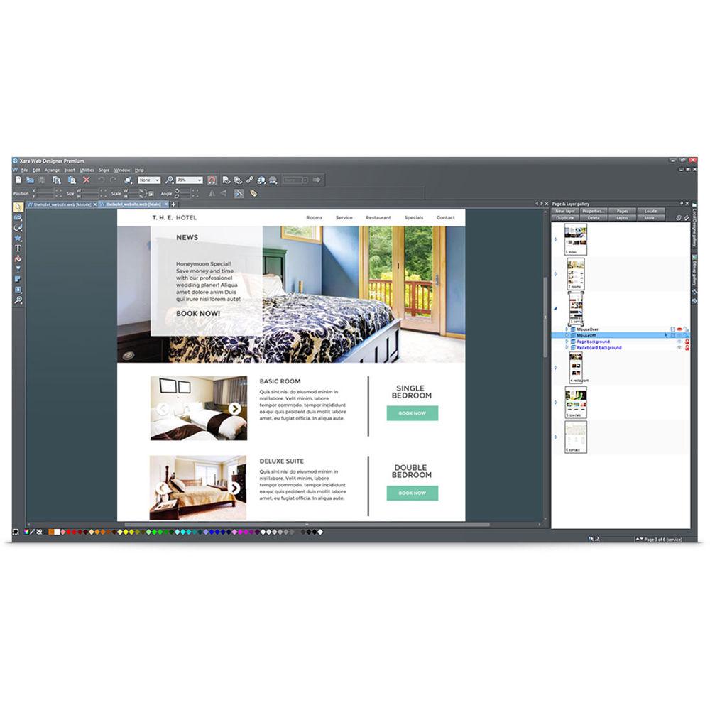 MAGIX Entertainment Xara Web Designer Premium - Academic Volume 100