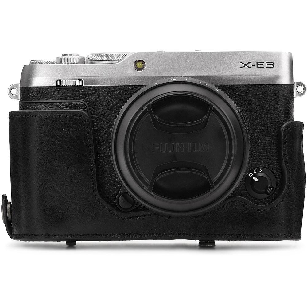 MegaGear Ever Ready Leather Camera Case for Fujifilm X-E3 with 23mm or 18-55mm Lens