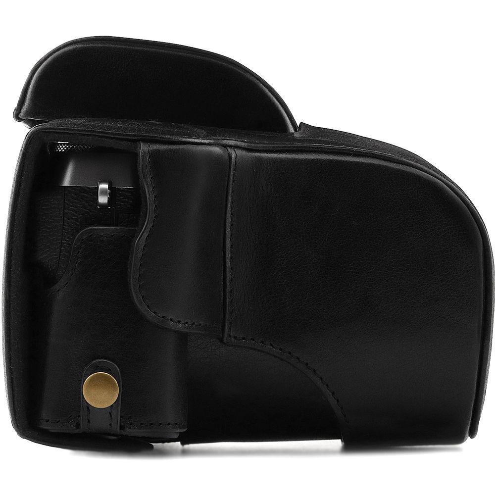 MegaGear Ever Ready Leather Camera Case for Fujifilm X-E3 with 23mm or 18-55mm Lens