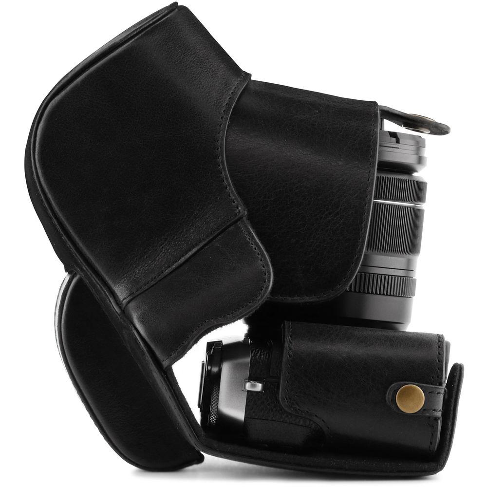 MegaGear Ever Ready Leather Camera Case for Fujifilm X-E3 with 23mm or 18-55mm Lens