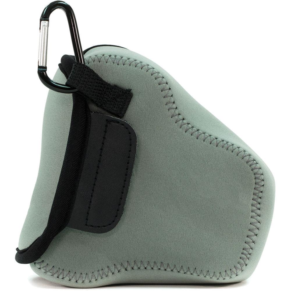 MegaGear MG866 Ultra Light Neoprene Case with Carabiner for Fujifilm X-T2 with 18-55mm