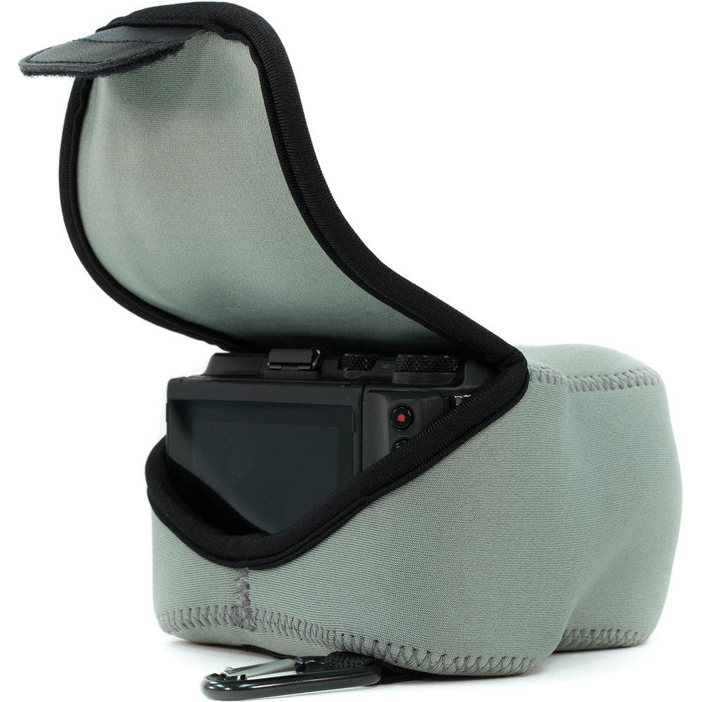MegaGear MG866 Ultra Light Neoprene Case with Carabiner for Fujifilm X-T2 with 18-55mm
