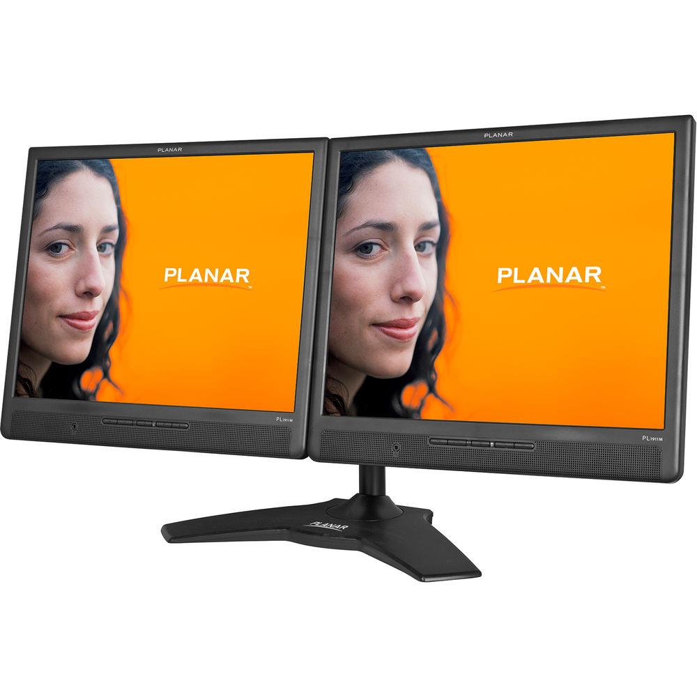 Planar Systems Large Format Dual Monitor Stand