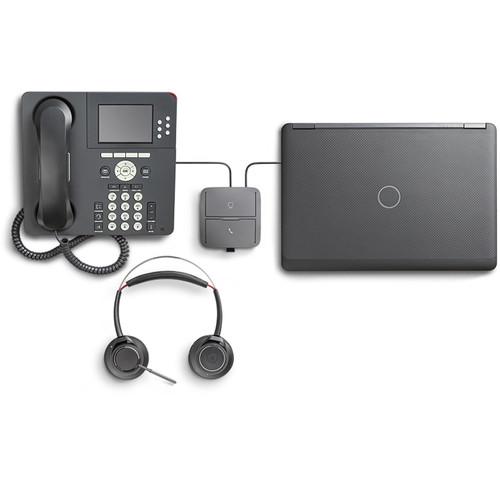 Plantronics MDA220 USB Desk Phone Softphone Switch