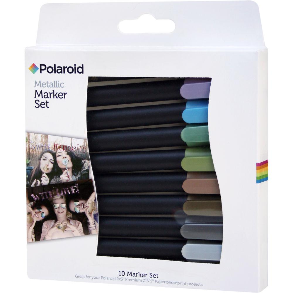 Polaroid Metallic Marker Set