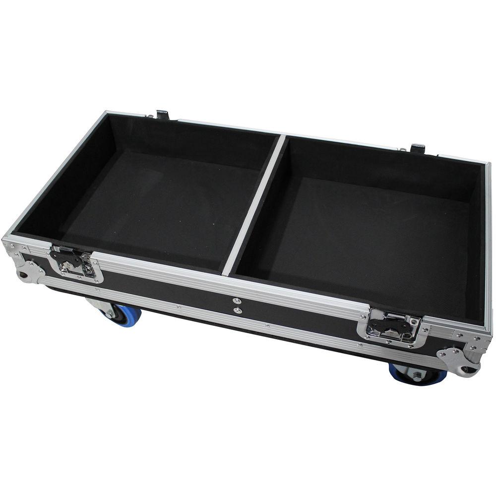 ProX Wheeled Flight Case for Two RCF TTL6-A Three-Way Line Array Module Speakers
