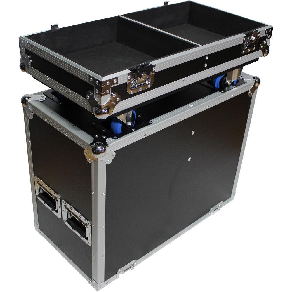 ProX Wheeled Flight Case for Two RCF TTL6-A Three-Way Line Array Module Speakers