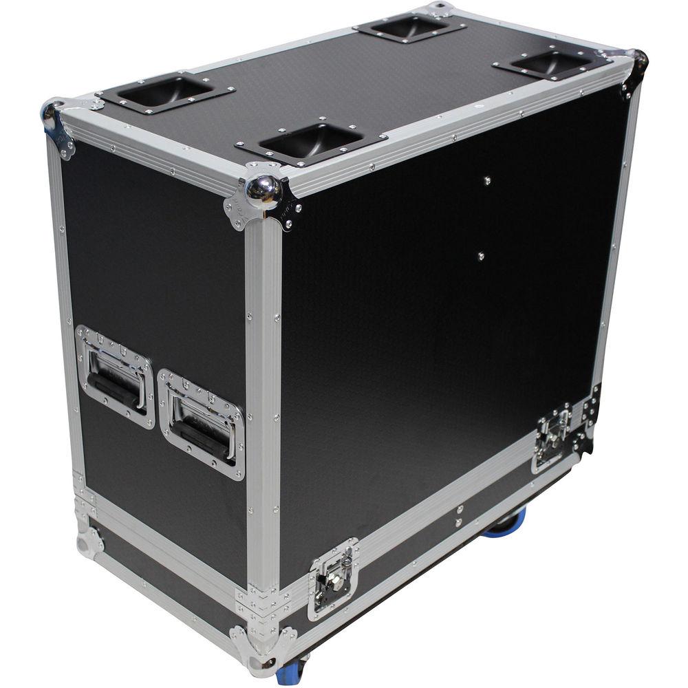 ProX Wheeled Flight Case for Two RCF TTL6-A Three-Way Line Array Module Speakers