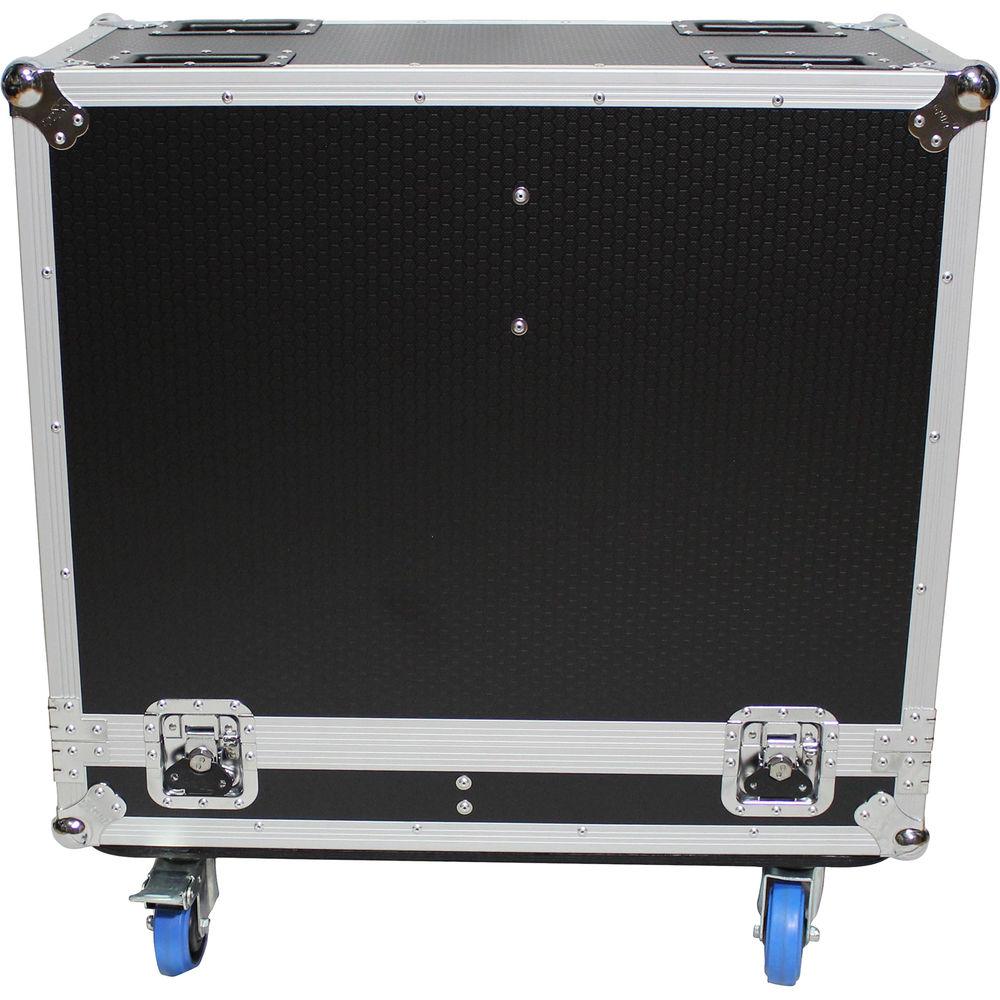 ProX Wheeled Flight Case for Two RCF TTL6-A Three-Way Line Array Module Speakers