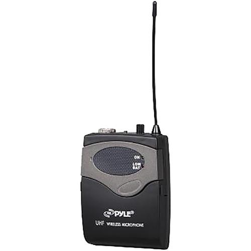 Pyle Pro PDWM8350 8-Channel UHF Wireless Microphone System with 4 Handheld Mics 4 Beltpacks 4 Headsets Mics 4 Lavalier Mics