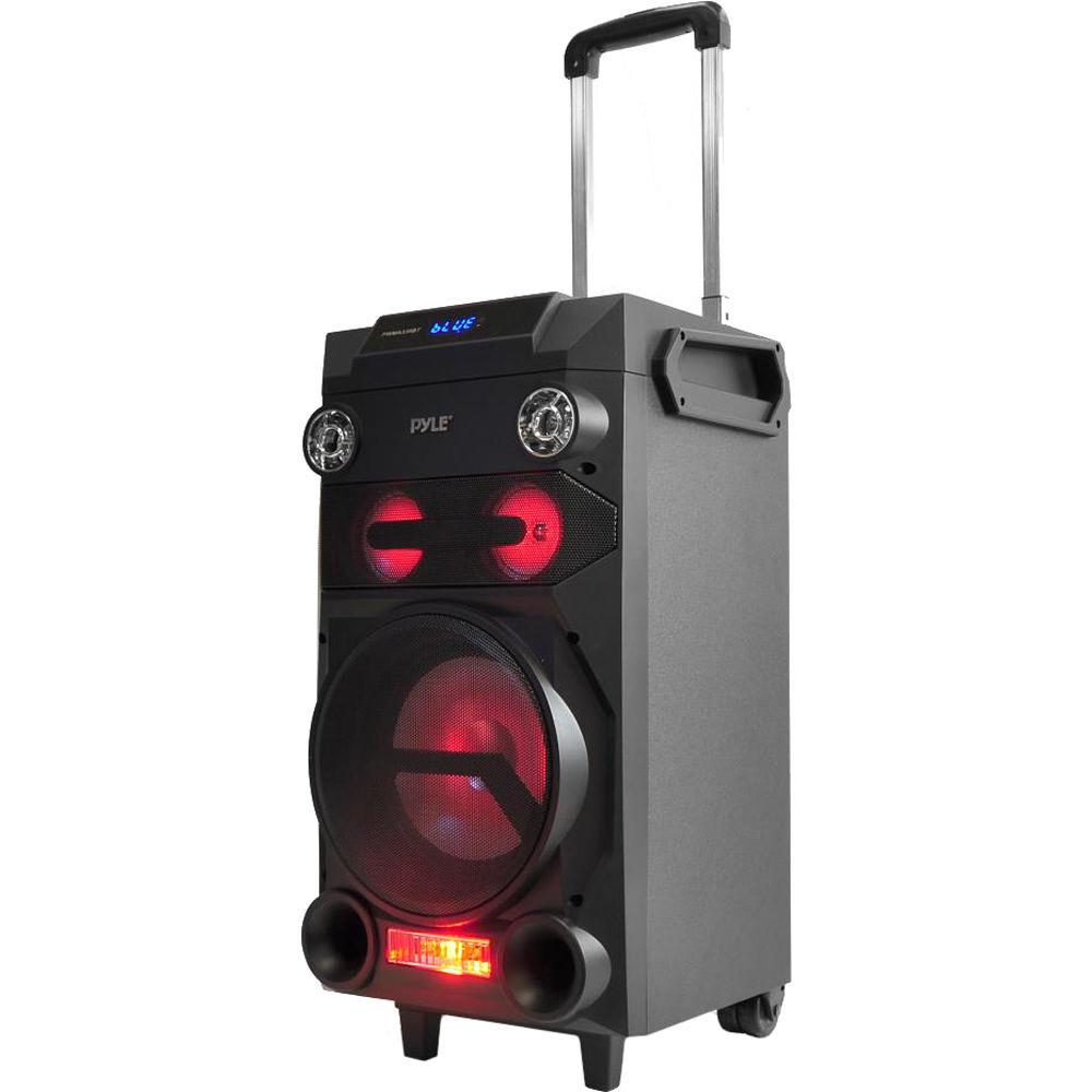 Pyle Pro Portable Bluetooth Karaoke and Music Streaming Speaker System