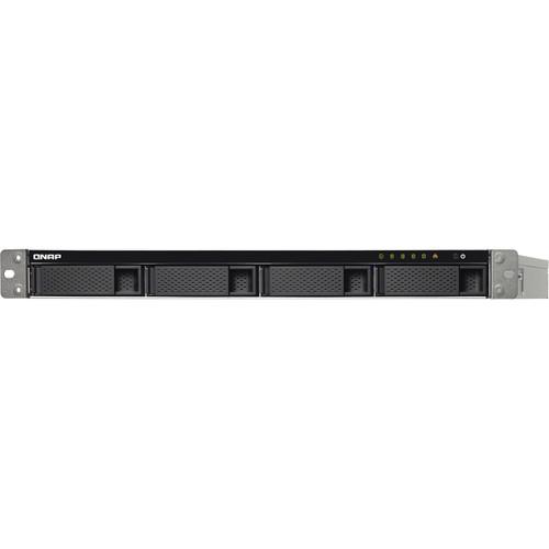 QNAP TS-453BU 1U 4-Bay Nas iSCSI IP-SAN Quad-Core 1.5Ghz 2GB Ram 10GBe-Ready Pcie Exp Slot 1 Psu