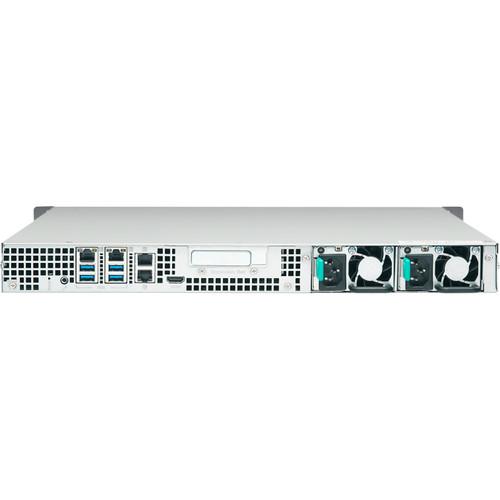 QNAP TS-453BU 1U 4-Bay Nas iSCSI IP-SAN Quad-Core 1.5Ghz 2GB Ram 10GBe-Ready Pcie Exp Slot 1 Psu