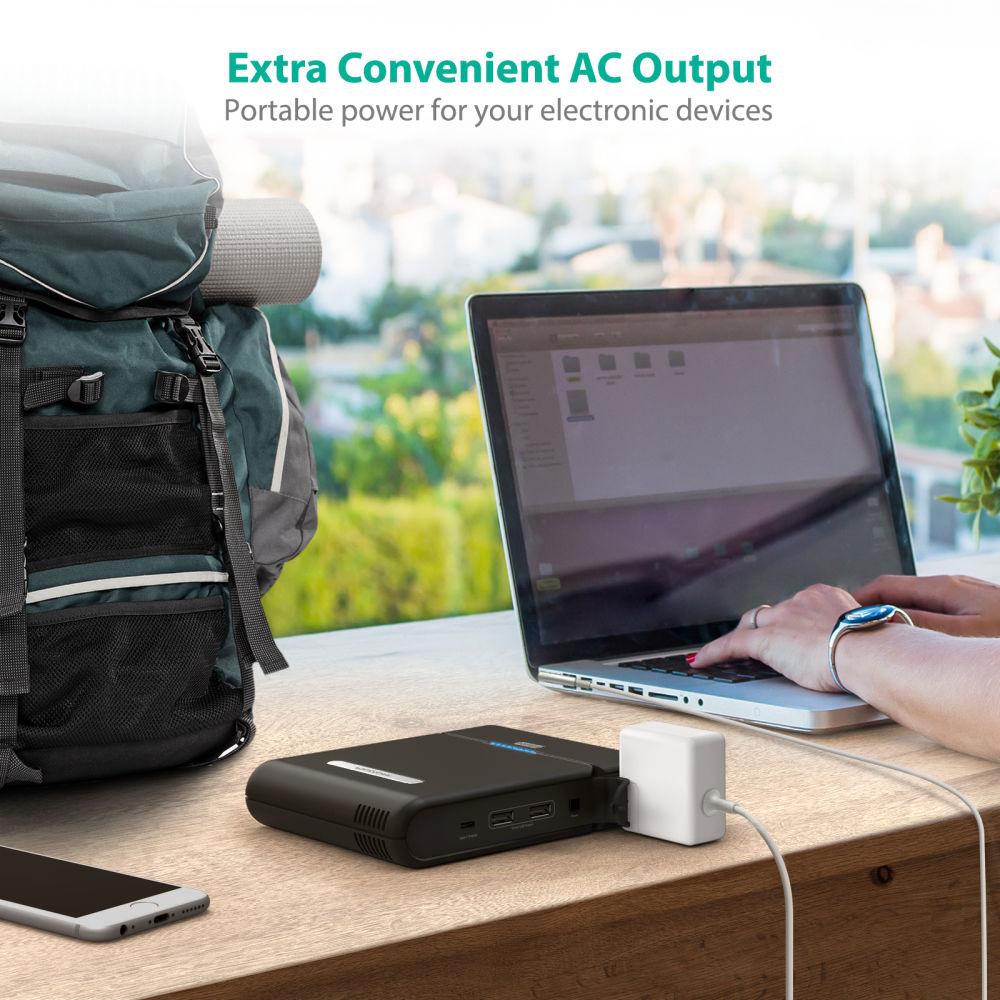 RAVPower 27,000mAh Universal Power Bank with AC Outlet