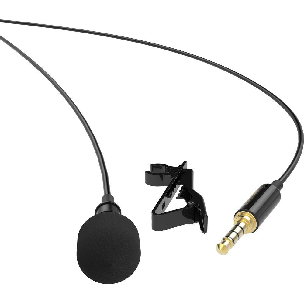 Sabrent Clip-On Omnidirectional Lapel Microphone for Mobile Devices