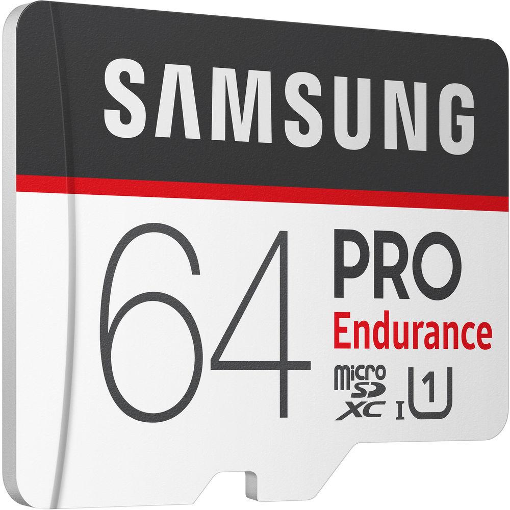 Samsung 64GB PRO Endurance UHS-I microSDXC Memory Card