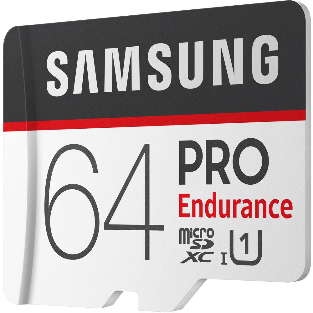 Samsung 64GB PRO Endurance UHS-I microSDXC Memory Card