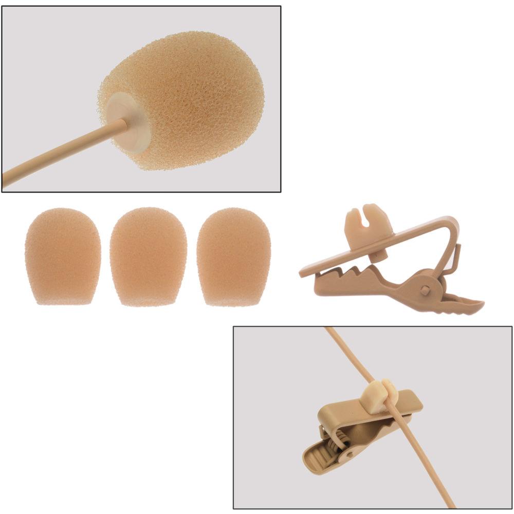 Senal UEM-155-TA4F-BE Omni Earset Microphone with TA4F Connector for Shure Transmitters