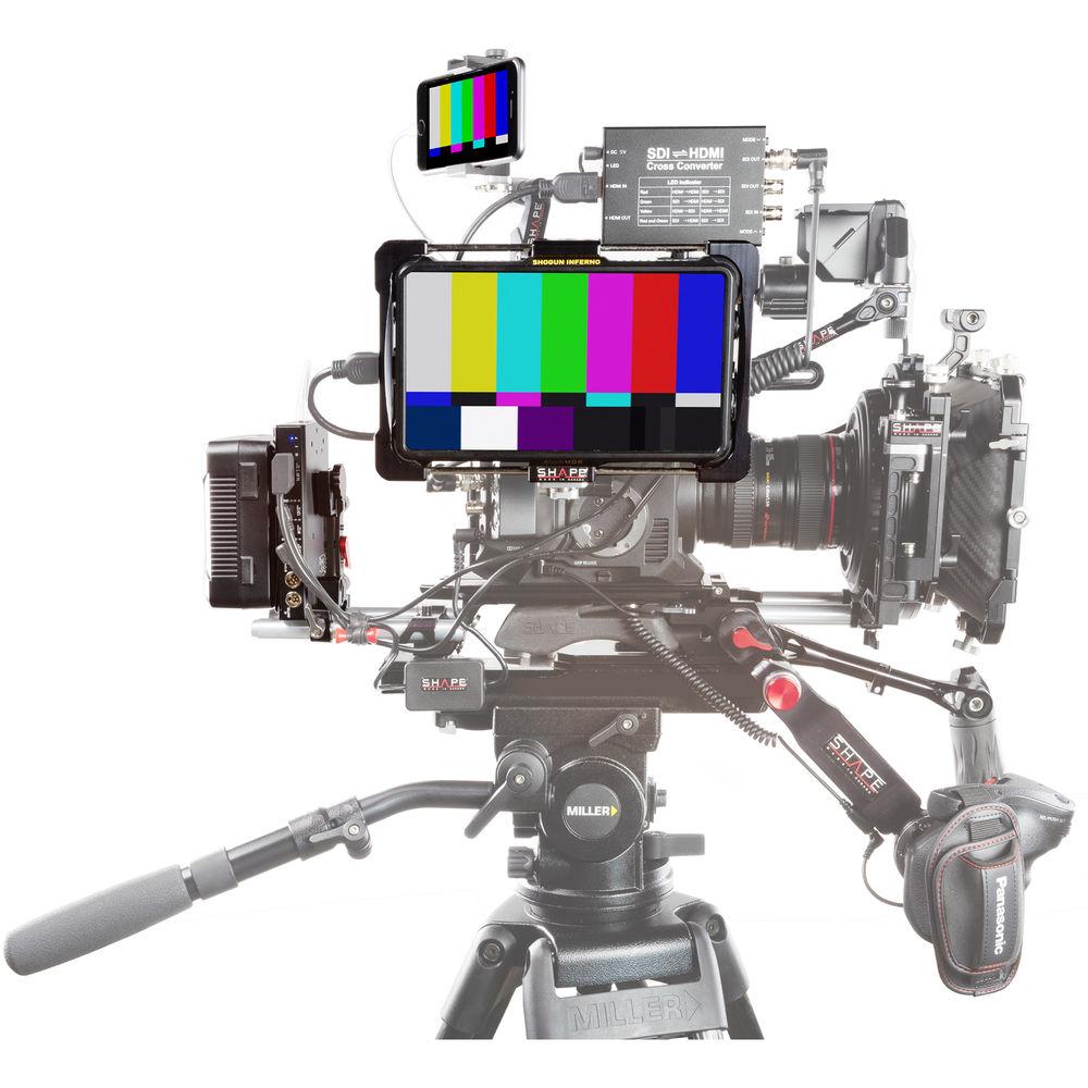 SHAPE D-Box Camera Power & Charger Kit with 98Wh Battery for EVA1 FS7 FS7M2 FS5 FS5M2