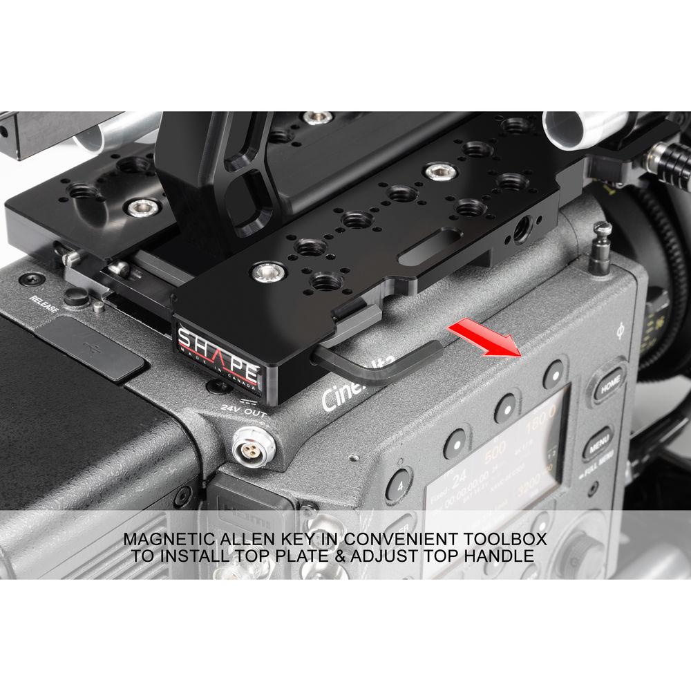 SHAPE Top Handgrip and Top Plate for Sony VENICE
