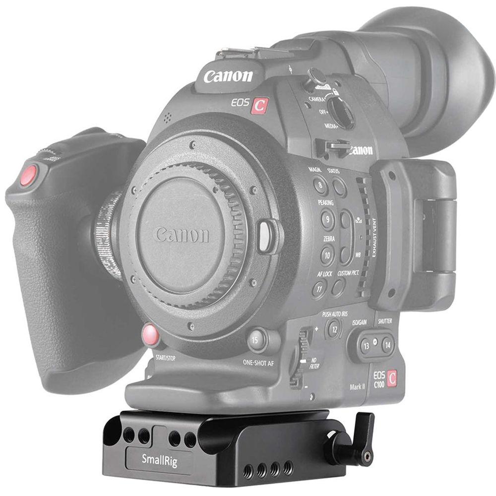 SmallRig 1740 Baseplate for Canon C100 C100 Mk II C300 Mk II and Sony FS7