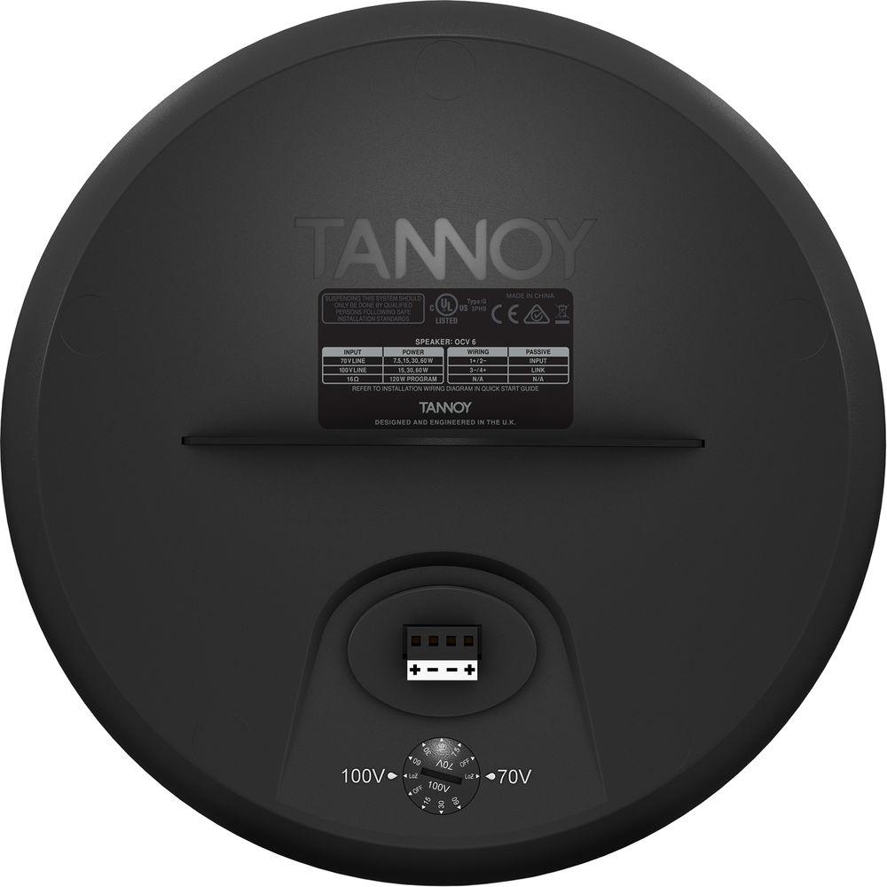 Tannoy 6" Coaxial Full-Range Pendant Loudspeaker