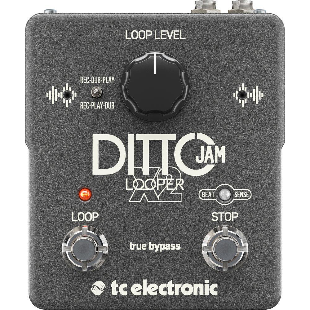 TC Electronic Ditto Jam X2 Looper with Automatic Tempo Sync