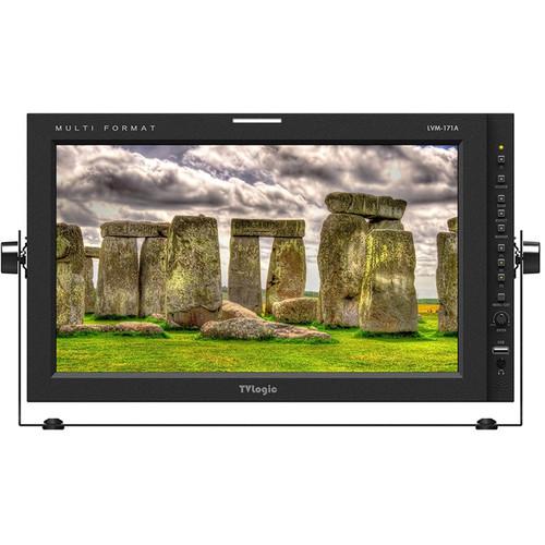 TVLogic LVM-171A 17" Full HD 3G-SDI HDMI IPS Multi-Format Field Monitor