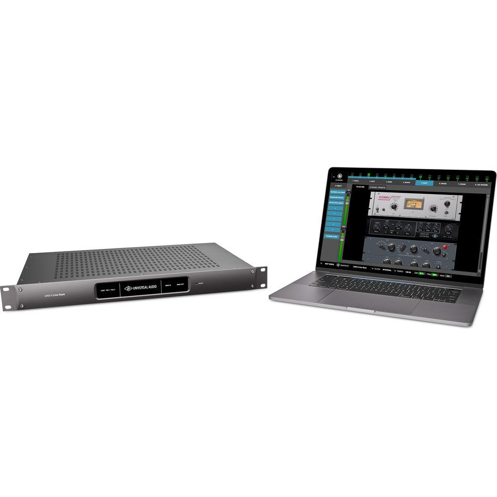 Universal Audio UAD-2 Live Rack Core Rackmount 16-Channel MADI Effects Processor with UAD Powered Plug-Ins