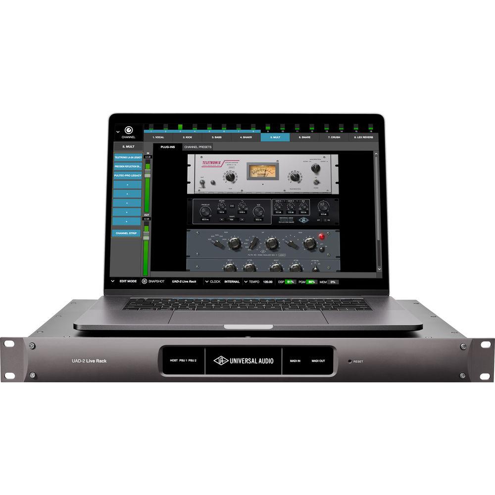 Universal Audio UAD-2 Live Rack Core Rackmount 16-Channel MADI Effects Processor with UAD Powered Plug-Ins