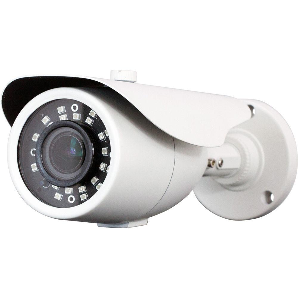 ViewZ 2.1MP AHD Outdoor Bullet Camera with 2.8-12mm Varifocal Lens and Night Vision