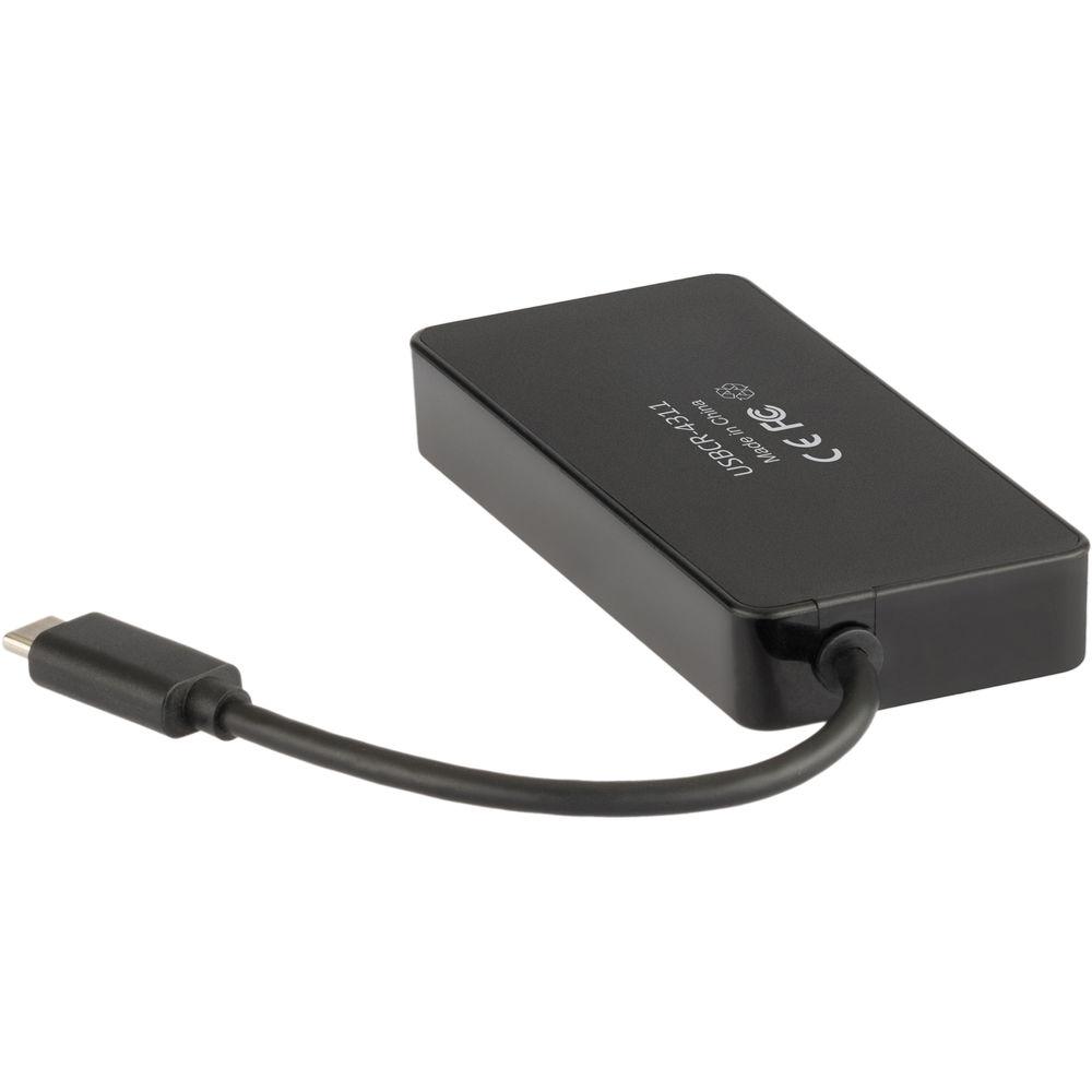 Xcellon 3-Port USB 3.0 Type-C Hub and SD Card Reader