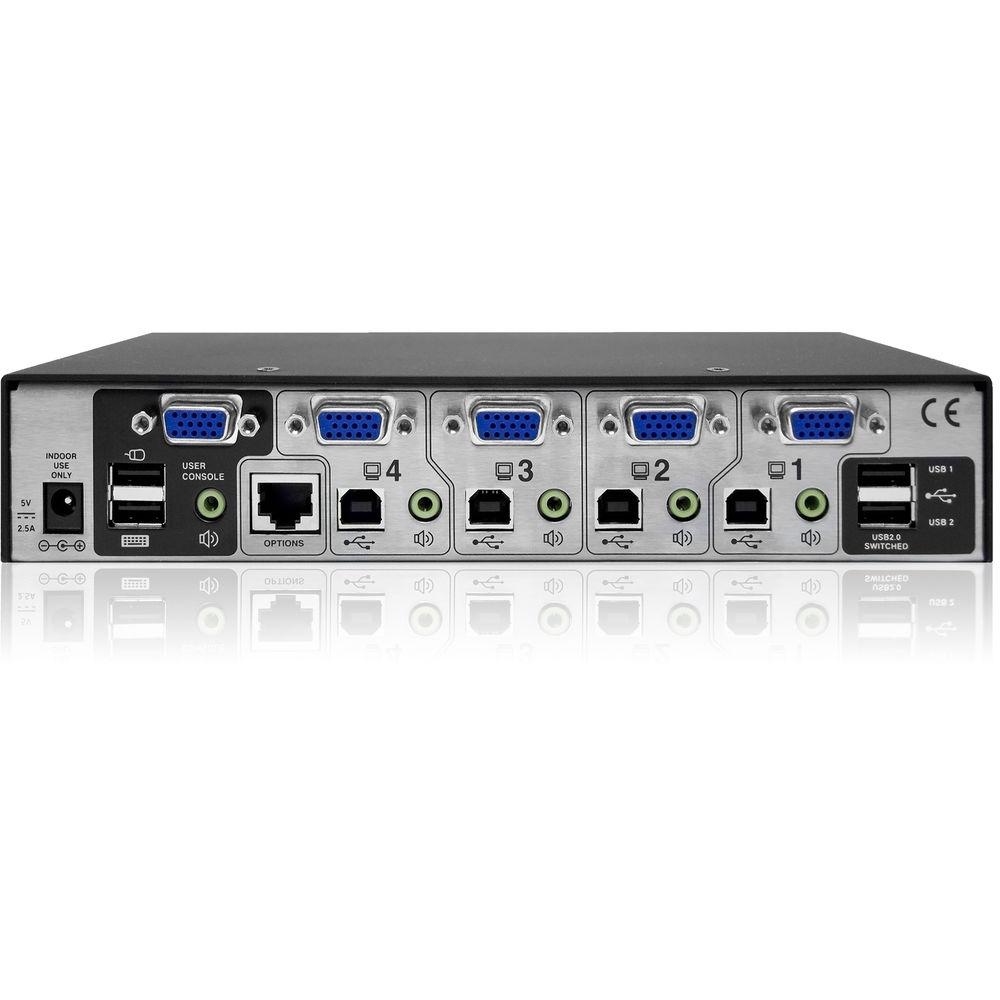 Adder ADDERView 4 PRO VGA Video & Peripheral Switch