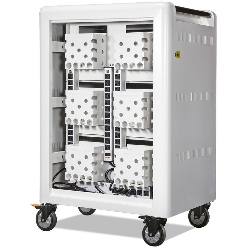Anywhere Cart 45-Bay Cart With Intelli-Sense Timer Charge Any Device Up to 14"