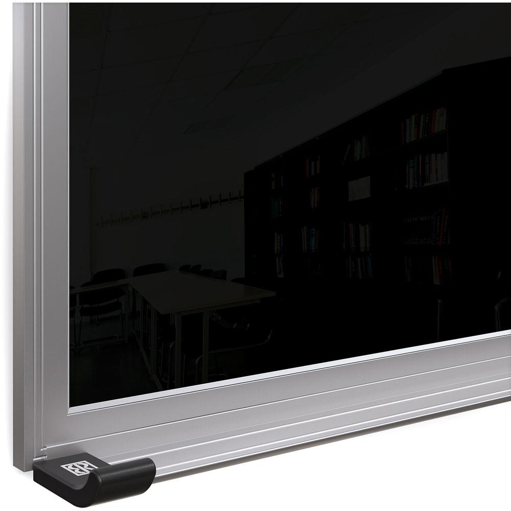 Balt Framed Magnetic Glass Dry Erase Whiteboard