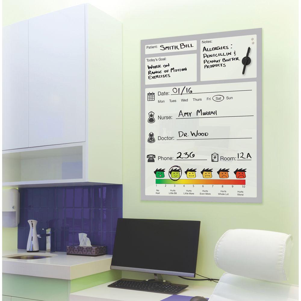 Balt Patient Magnetic Glass Whiteboard