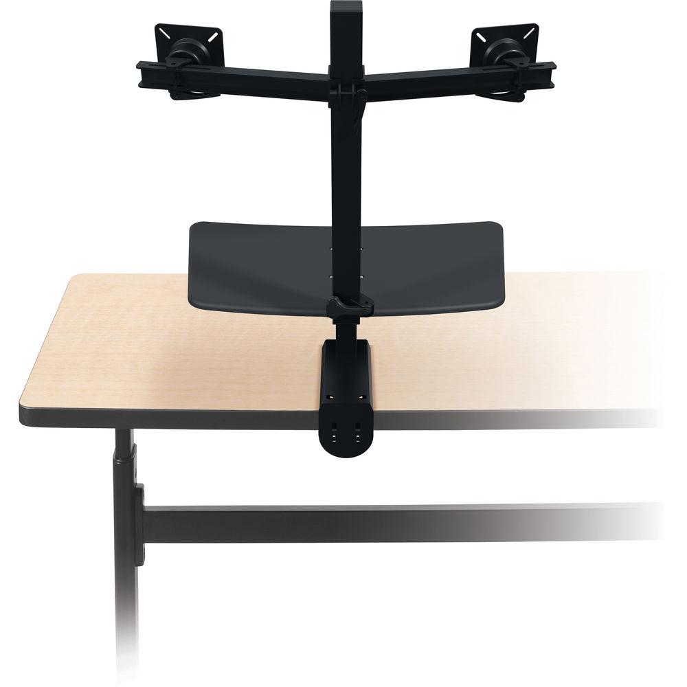 Balt Up-Rite Rear Mount Workstation Dual Monitor Mount