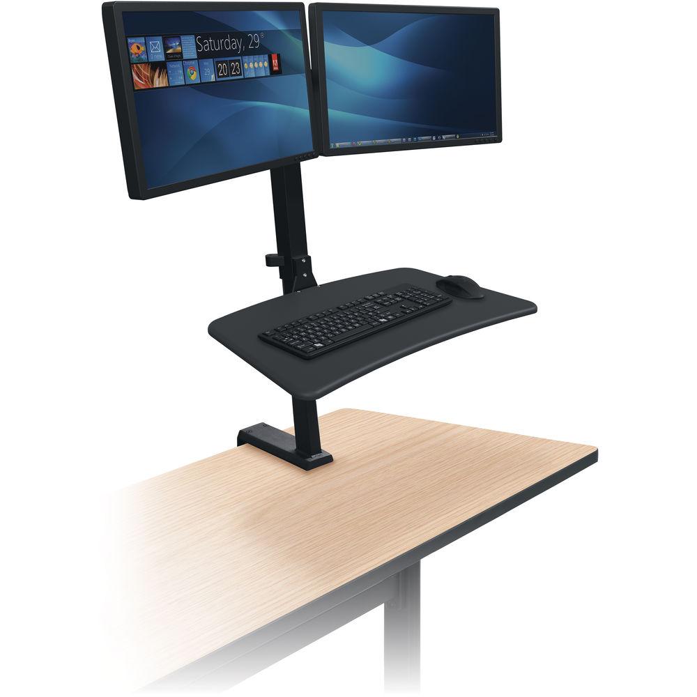 Balt Up-Rite Rear Mount Workstation Dual Monitor Mount